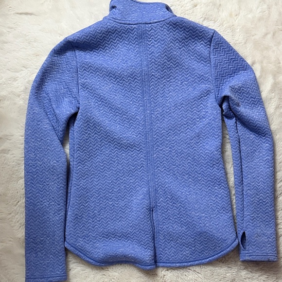 Puma Women's Cowl Neck Blue Sweater - Picture 2 of 4